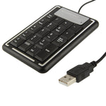 Tastiera numerica per computer portatile USB non sincrona con 19 tasti, 19 Keys