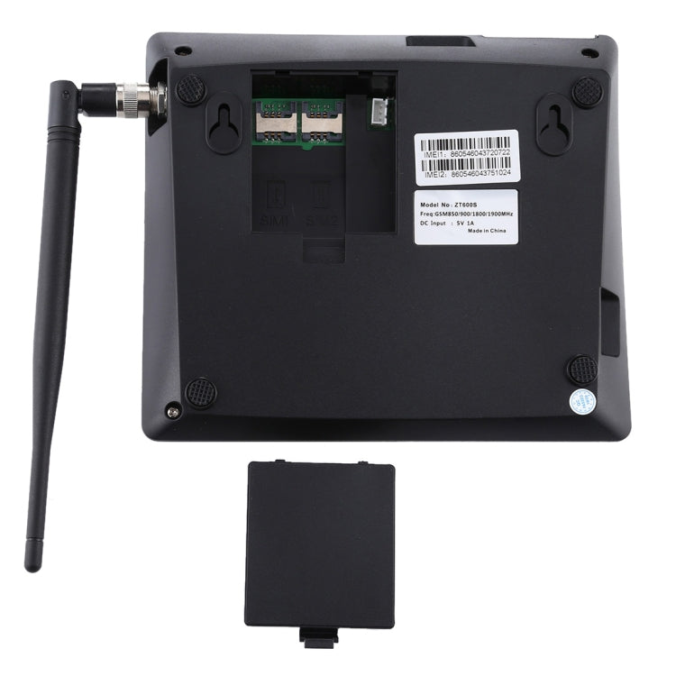 ZT600S Telefono aziendale GSM wireless fisso con schermo TFT da 2,4 pollici, quad band: GSM 850/900/1800/1900 Mhz, ZT600S