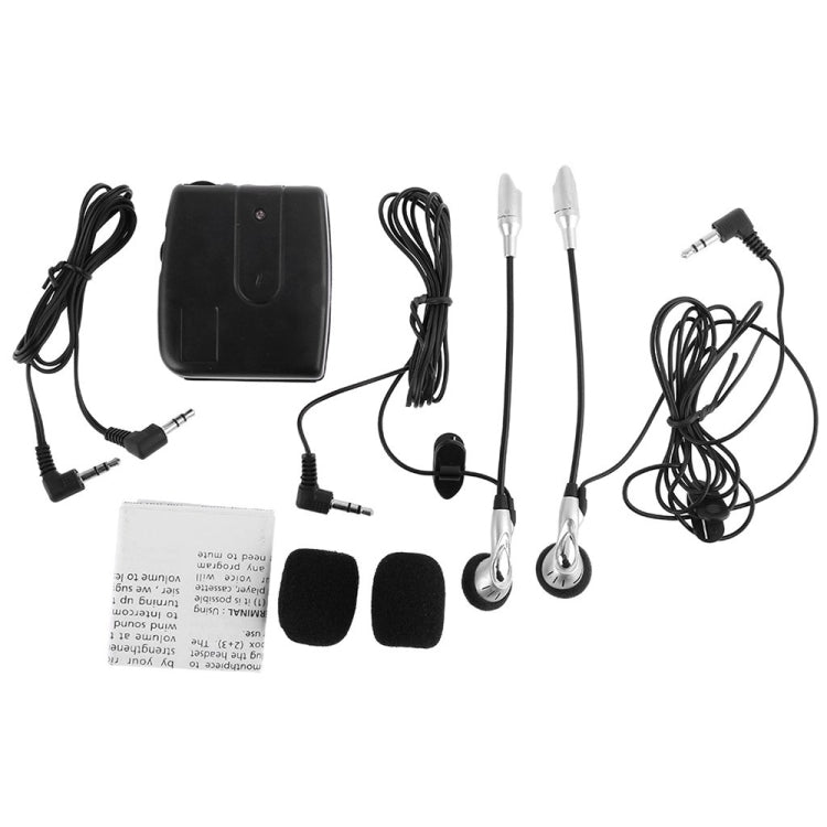 Interfono cablato per moto 2 pezzi audio stereo