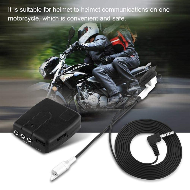 Interfono cablato per moto 2 pezzi audio stereo