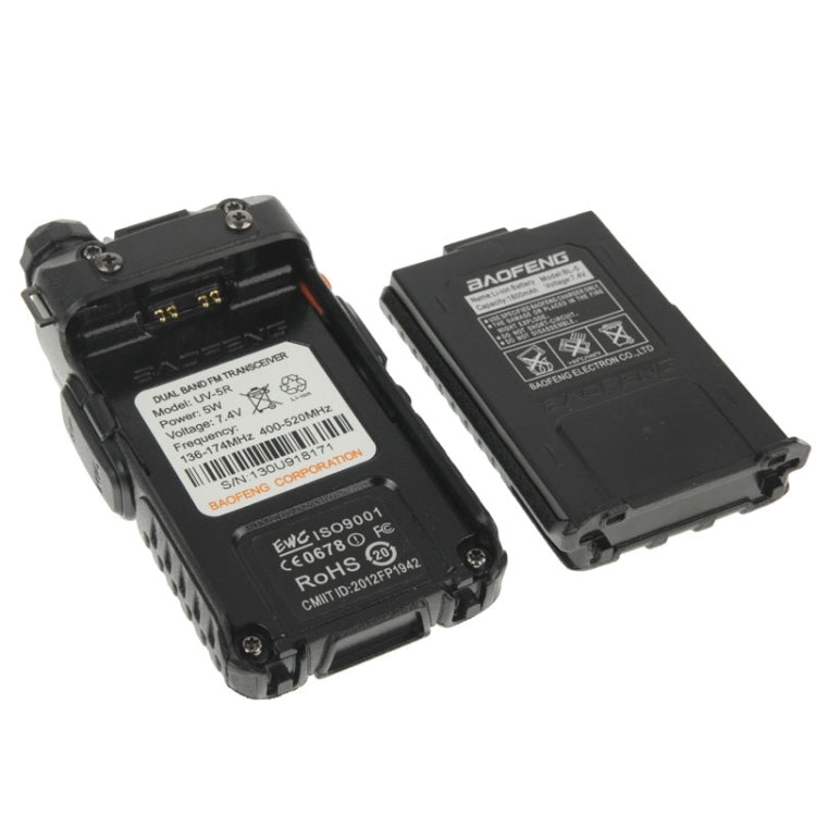 Baofeng UV-5R Ricetrasmettitore Dual Band 5W