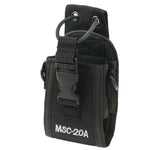 Custodia universale in nylon con cinturino per walkie-talkie
