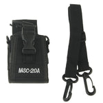 Custodia universale in nylon con cinturino per walkie-talkie