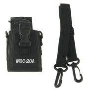 MSC20A Custodia universale per custodia da trasporto in nylon con cinturino per walkie-talkie