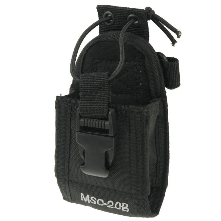 MSC20B Custodia universale per custodia da trasporto in nylon con cinturino per walkie-talkie