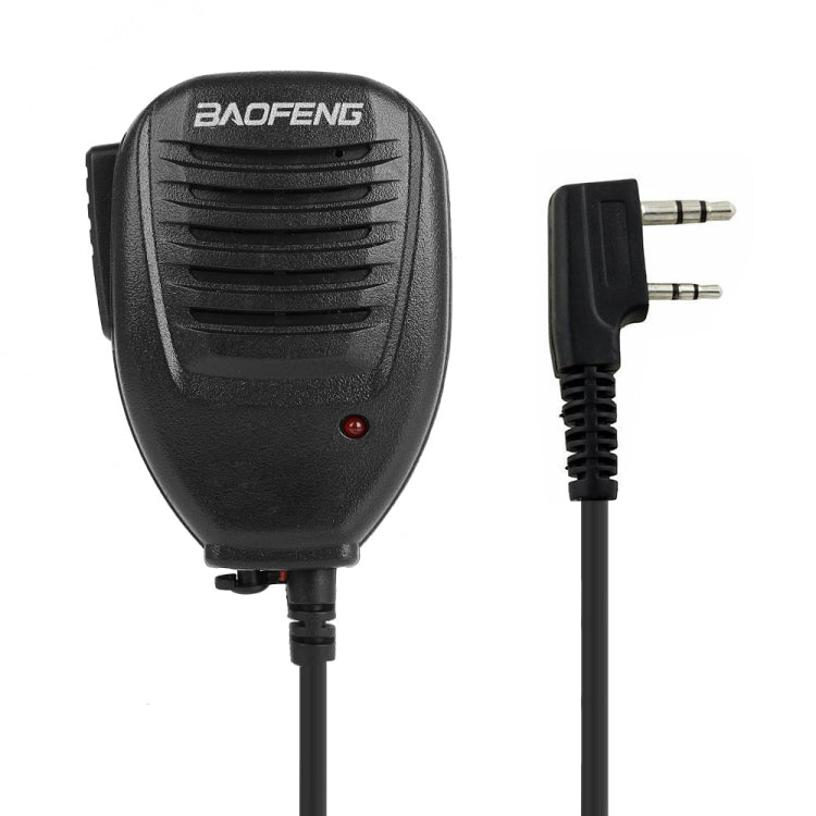 Microfono con altoparlante a clip per walkie talkie
