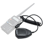 Microfono con altoparlante a clip per walkie talkie