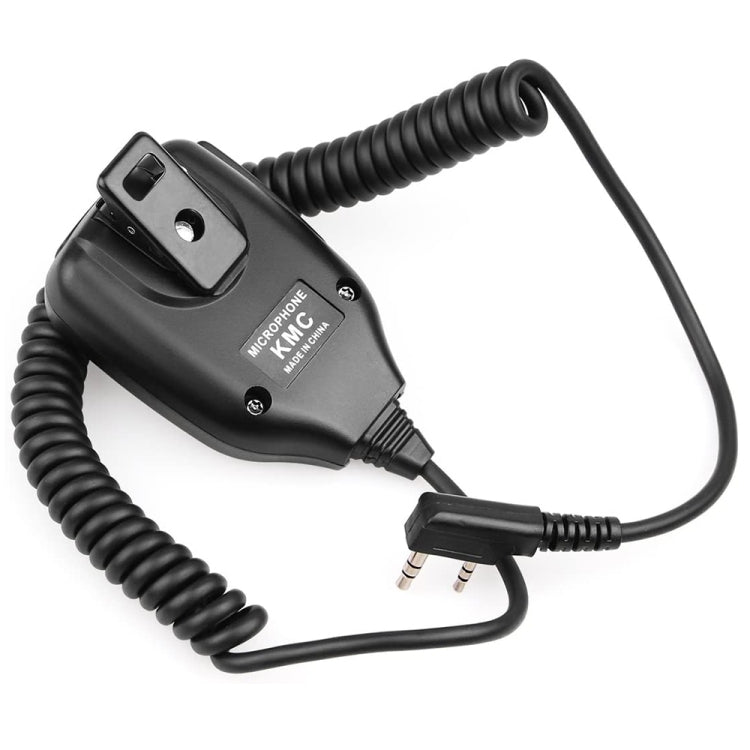Microfono con altoparlante a clip per walkie talkie