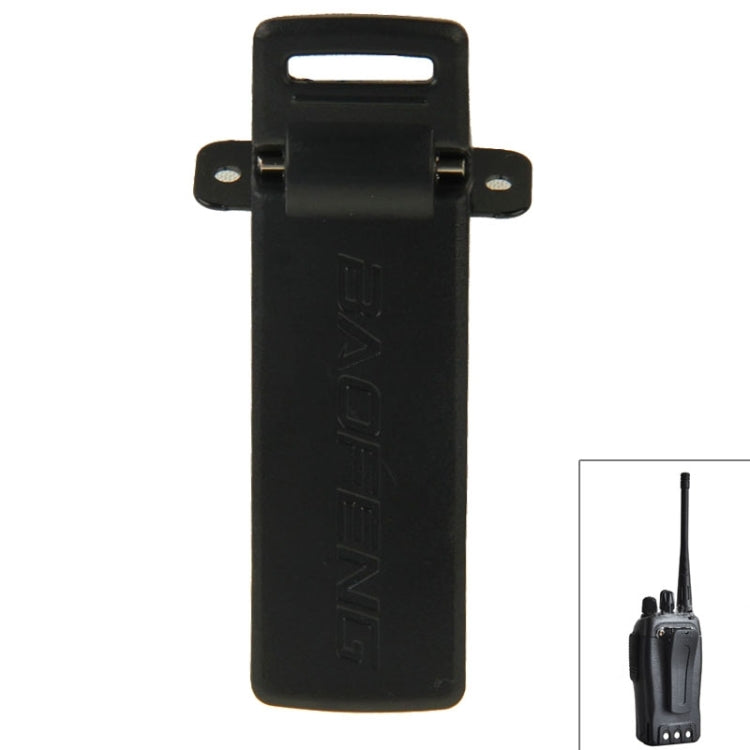 Clip da cintura per walkie-talkie compatta