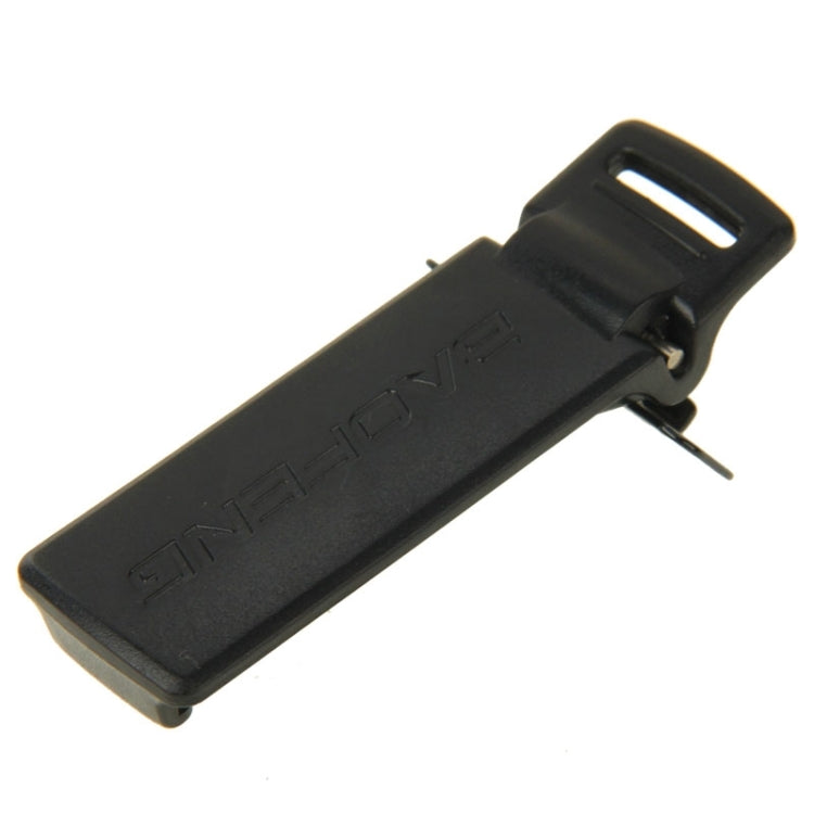Clip da cintura per walkie-talkie compatta