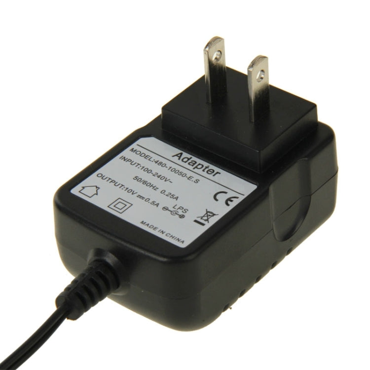 Adattatore caricabatterie 10V 500mA con presa USA
