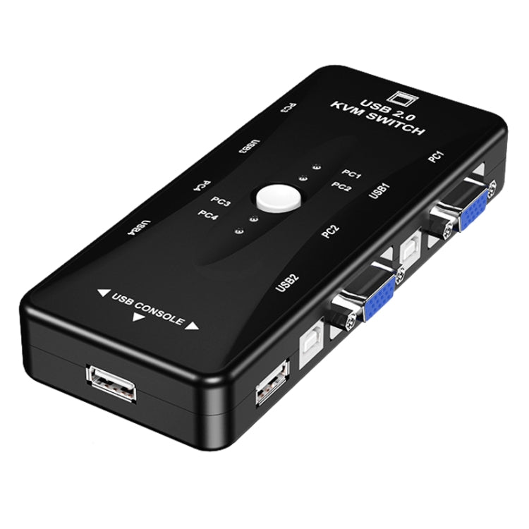 Switch KVM a 4 PORTE, 4 Ports, 4 Ports (with USB)