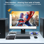 Switch KVM a 4 PORTE, 4 Ports, 4 Ports (with USB)