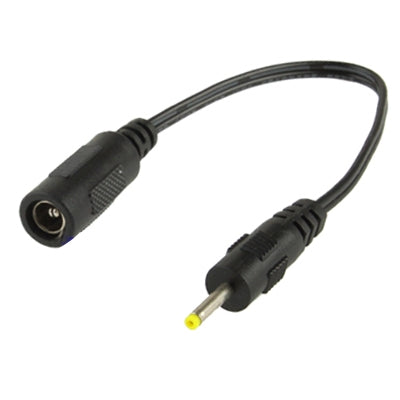 Cavo connettore di alimentazione CC femmina da 5,5 x 2,1 mm a maschio CC da 2,5 x 0,7 mm per adattatore per laptop, lunghezza: 18 cm, 2.5 x 0.7mm Male