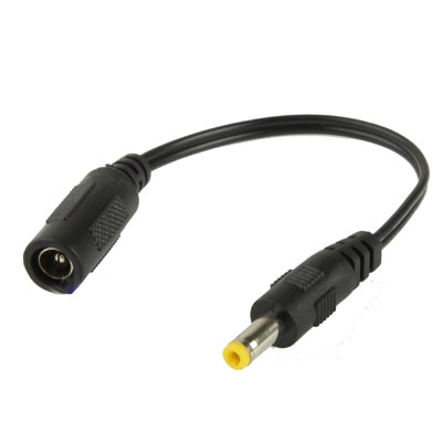 Cavo connettore di alimentazione CC femmina da 5,5 x 2,1 mm a maschio CC 4,0 x 1,7 mm per adattatore per laptop, lunghezza: 15 cm, 4.8 x 1.7mm