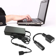 Cavo connettore di alimentazione DC maschio DC femmina da 5,5 x 2,1 mm per adattatore laptop, lunghezza: 15 cm, USB AF
