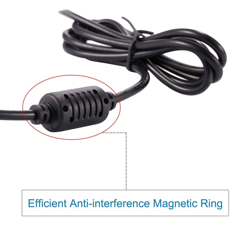 Cavo di alimentazione maschio CC da 4,0 x 1,7 mm per adattatore per laptop, lunghezza: 1,2 m