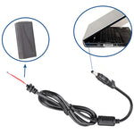Cavo di alimentazione maschio CC x 1,6 mm per adattatore laptop, lunghezza: 1,2 m