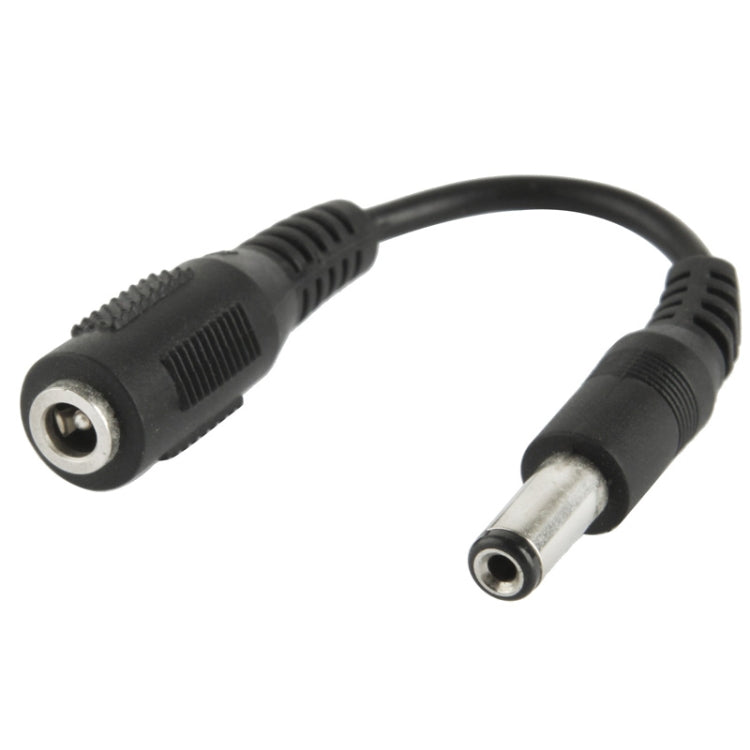 Adattatore spina CC da 5,5 x 2,5 mm maschio a femmina da 3,5 mm, lunghezza: 12 cm