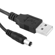 Cavo di alimentazione USB maschio a CC 5,5 x 2,1 mm, lunghezza: 1 m, USB Male (Length: 1m)