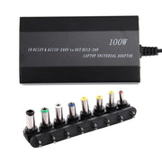 Adattatore CA/CC universale per laptop da 100 W, comoda tensione di scambio, con porta USB 5 V, 100W Universal Laptop AC / DC Adapter