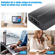 Adattatore CA/CC universale per laptop da 100 W, comoda tensione di scambio, con porta USB 5 V, 100W Universal Laptop AC / DC Adapter