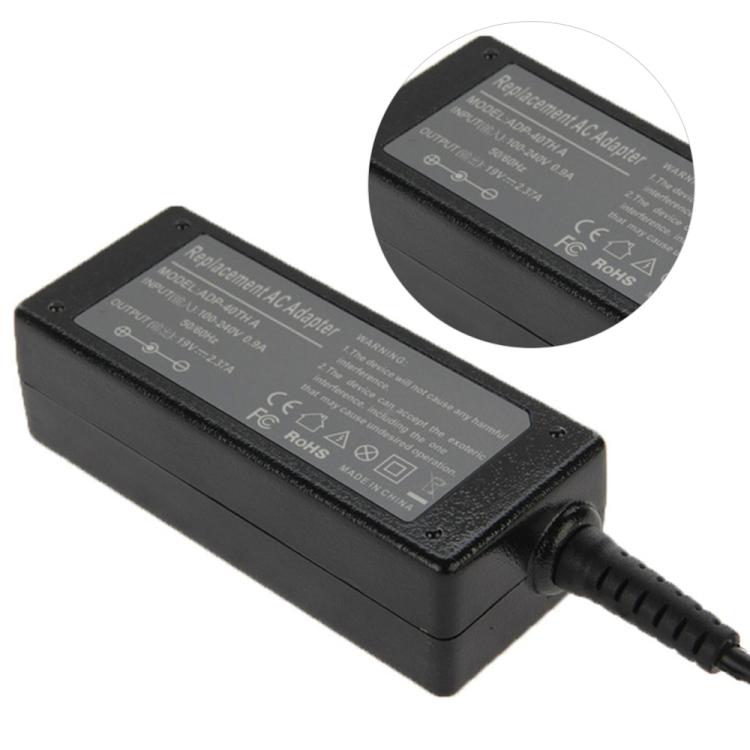 Adattatore CA ADP-40THA 19 V 2,37 A per laptop Asus, punte di uscita: 4,0 mm x 1,35 mm, 19V 2.37A 45W 4.0mm x 1.35mm
