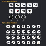 Adattatore CA ADP-40THA 19 V 2,37 A per laptop Asus, punte di uscita: 4,0 mm x 1,35 mm, 19V 2.37A 45W 4.0mm x 1.35mm