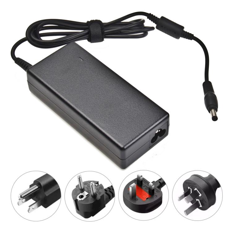 PA-1750-04 Mini adattatore CA 19 V 4,74 A per laptop Acer / HP / Asus / Toshiba, punte di uscita: 5,5 mm x 2,5 mm
