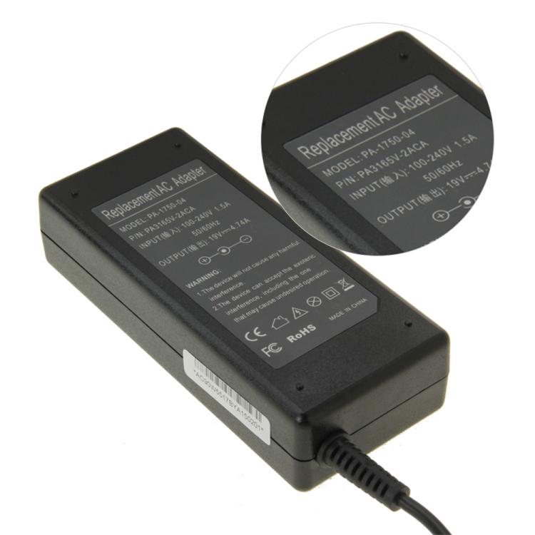PA-1750-04 Mini adattatore CA 19 V 4,74 A per laptop Acer/Toshiba, punte di uscita: 5,5 mm x 1,7 mm