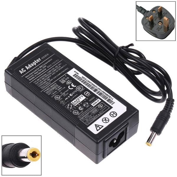 Adattatore CA 19 V 3,42 A 65 W per notebook Lenovo, punte di uscita: 5,5 x 2,5 mm, EU Plug, US Plug, UK Plug