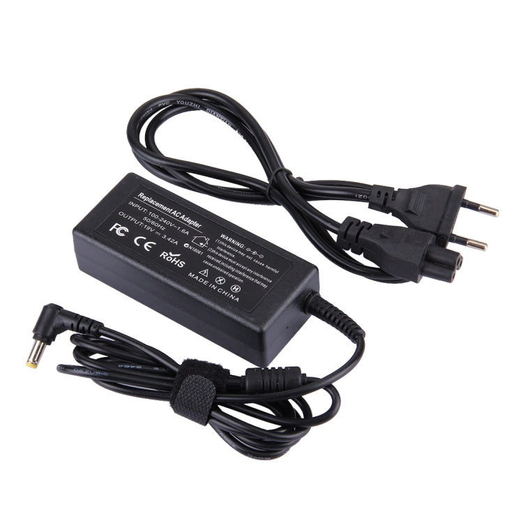 Adattatore CA 19 V 3,42 A 65 W per notebook Acer, punte di uscita: 5,5 x 1,7 mm, EU Plug, AU Plug, US Plug, UK Plug, EU Plug (Original Version), AU Plug (Original Version), UK Plug (Original Version)