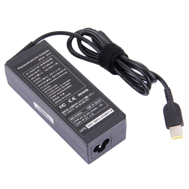 Adattatore CA da 90 W 20 V 4,5 A per notebook Lenovo