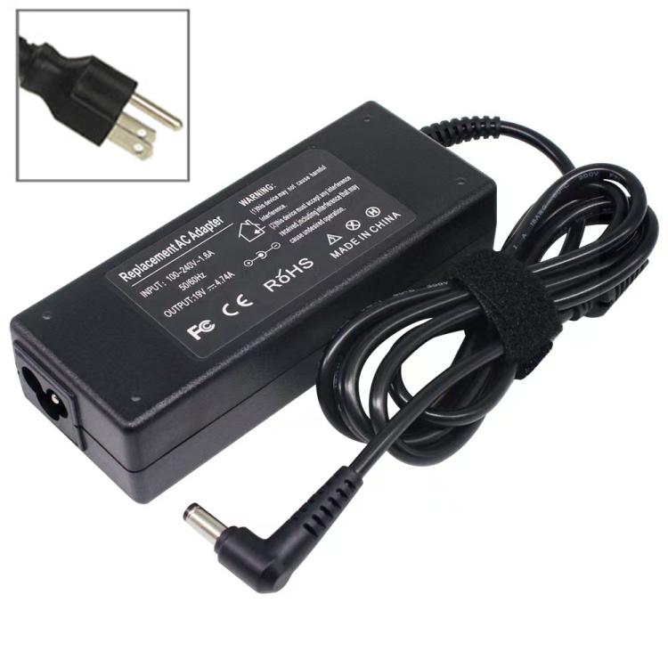 Adattatore CA 19 V 4,74 A 90 W con spina AU per notebook Toshiba, punte di uscita: 5,5 x 2,5 mm