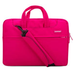 POFOKO Borsa portatile per laptop a spalla singola da 12 pollici per laptop, 12 inch Magenta, 12 inch Blue