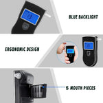 Analizzatore per alcol etilico con display LCD a 3 digitali, AT-818