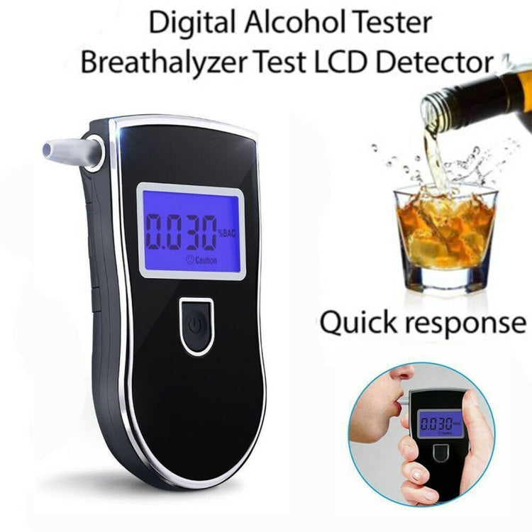 Analizzatore per alcol etilico con display LCD a 3 digitali, AT-818