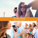 Etilometro digitale LCD per alcol tester, Alcohol Tester 2