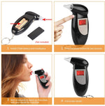 Etilometro digitale LCD per alcol tester, Alcohol Tester 2