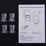 Etilometro digitale LCD per alcol tester, Alcohol Tester 2