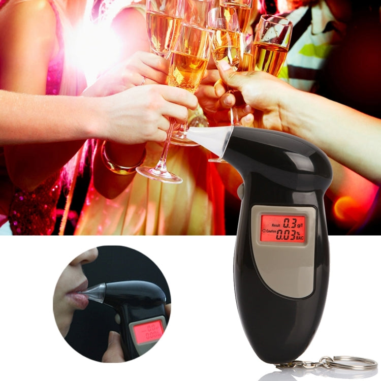 Etilometro digitale LCD per alcol tester, Alcohol Tester 2