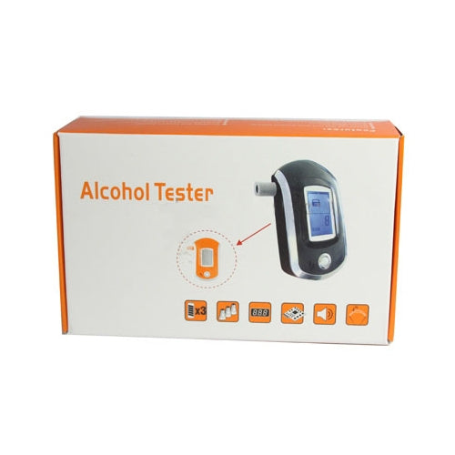 Analizzatore per alcol etilico con display LCD a 3 digitali, Alcohol Tester 3