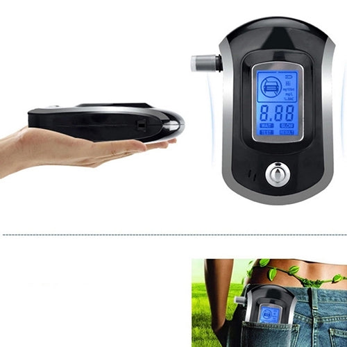 Analizzatore per alcol etilico con display LCD a 3 digitali, Alcohol Tester 3