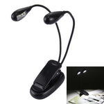 Clip a doppio braccio sulla luce LED per la lettura dell'escursionismo in campeggio