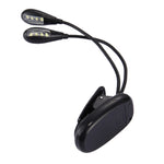 Clip a doppio braccio sulla luce LED per la lettura dell'escursionismo in campeggio
