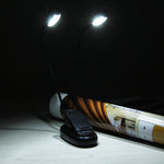 Clip a doppio braccio sulla luce LED per la lettura dell'escursionismo in campeggio