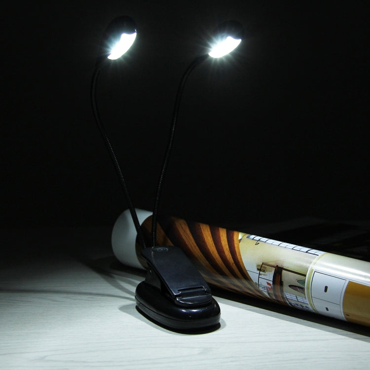 Clip a doppio braccio sulla luce LED per la lettura dell'escursionismo in campeggio