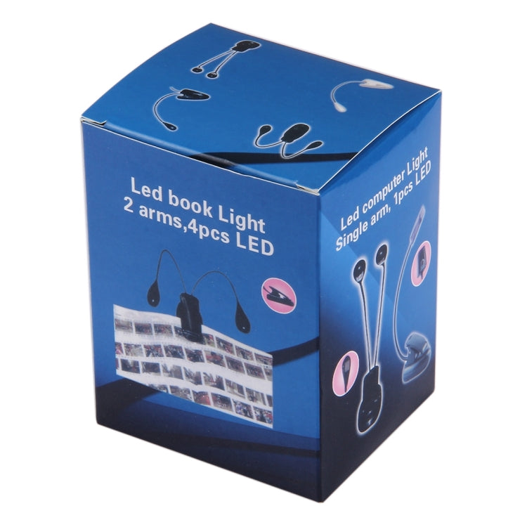 Clip a doppio braccio sulla luce LED per la lettura dell'escursionismo in campeggio