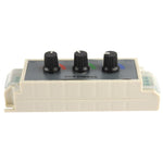 Controller dimmer LED RGB a 3 canali per strisce luminose LED DC12-24V, corrente di uscita: 3A