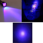 Luce viola portatile a 5 modalità da 600 lumen